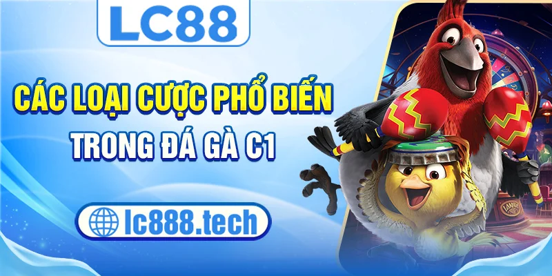Các loại cược phổ biến trong đá gà c1